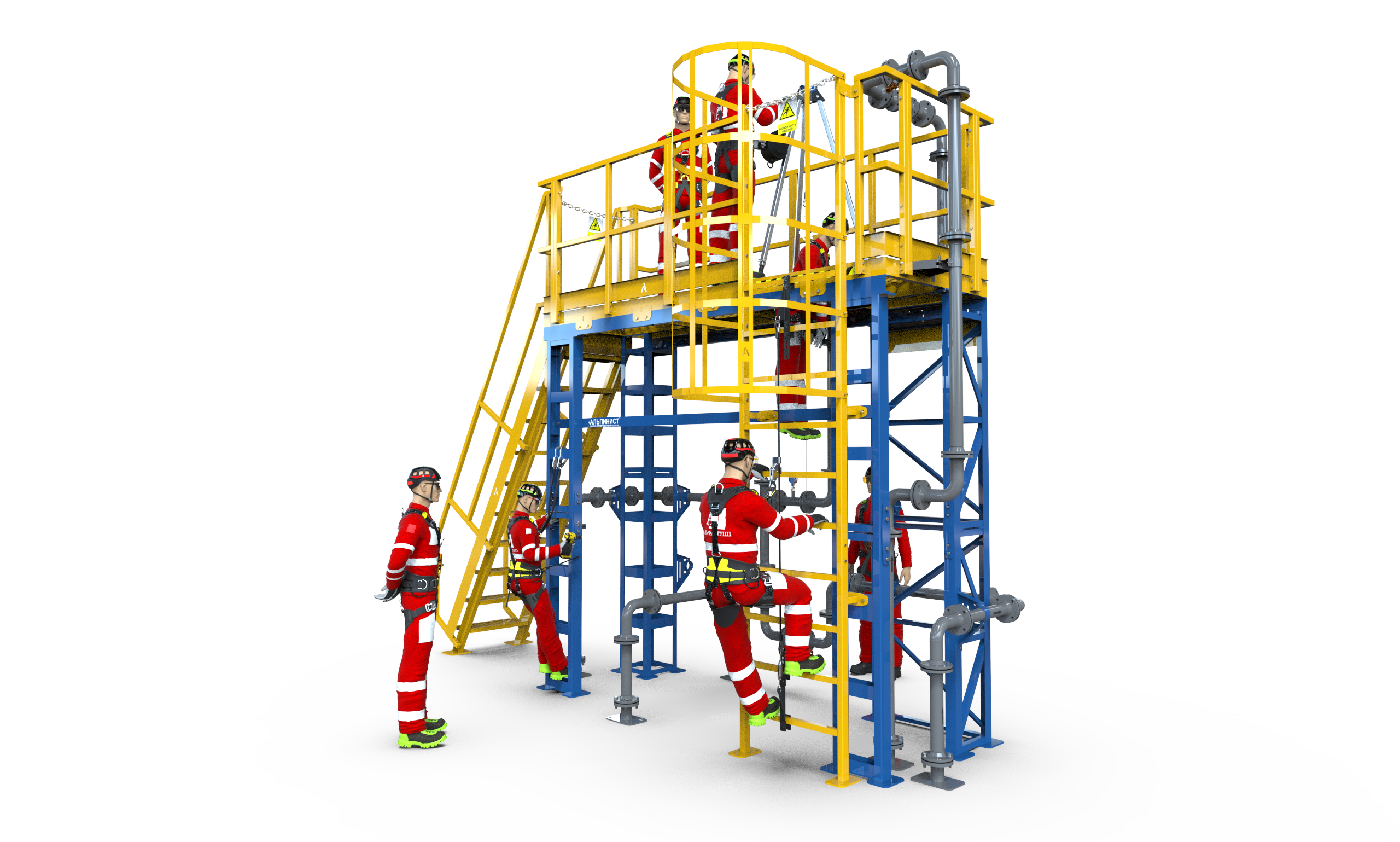 Учебно-тренировочный полигон (комплекс)  Альпинист-25-01.