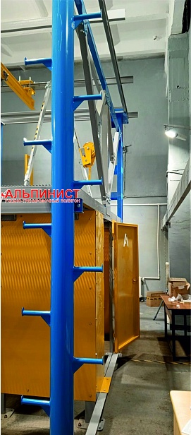 г. Оренбург.На Сакмарской ТЭЦ открылся уникальный учебно-тренировочный полигон «Альпинист 01-02-1»